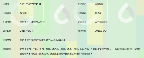 重庆禾青牧农产品销售